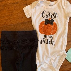 Various baby girl onesies NB & 0-3 month